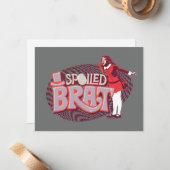 Veruca Salt - Spoiled Brat ノートカード (正面/裏面インサイチュ)