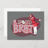 Veruca Salt - Spoiled Brat ノートカード (正面/裏面)