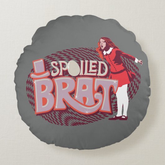 Veruca Salt - Spoiled Brat ラウンドクッション (正面)