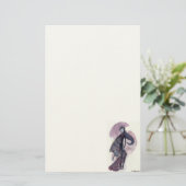 Vervainのフェルトの文房具 便箋 (スタンド正面)