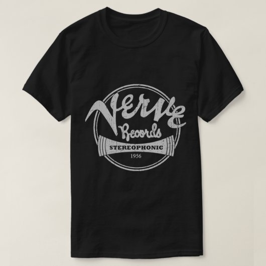 Verveレコード1956 Tシャツ (デザイン正面)