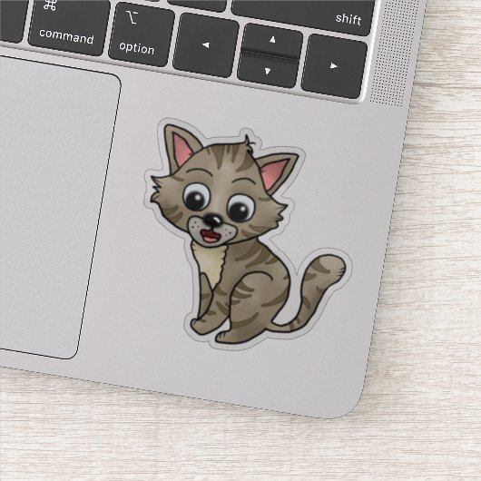 Verwunderte Katze シール (詳細)