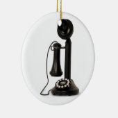 VERYヴィンテージ電話オーナメント セラミックオーナメント (右)