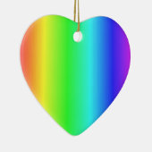 Very かわいらし Rainbow >ハートオーナメント セラミックオーナメント (右)