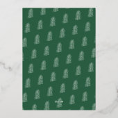 Very エレガント Merry Christmas 3の写真 箔シーズンカード (裏面)