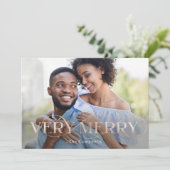 Very メリー Holiday Photo Card シーズンカード (スタンド正面)