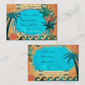 Very Beache For Local BOUTIQUEビーチ 名刺 (正面/裏面)