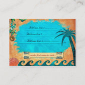 Very Beache For Local BOUTIQUEビーチ 名刺 (裏面)