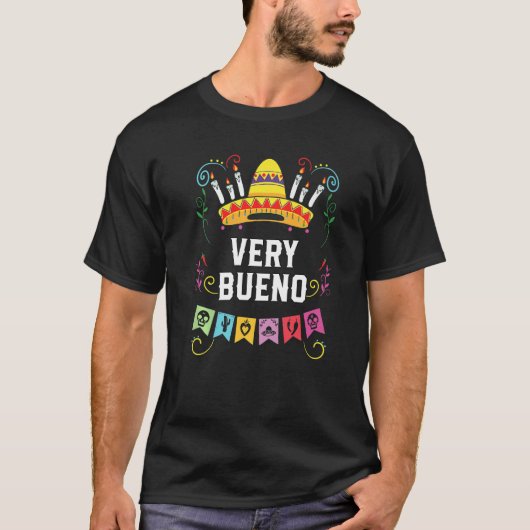 Very Bueno Mexican Life Mexico Pride Country Premi Tシャツ (正面)