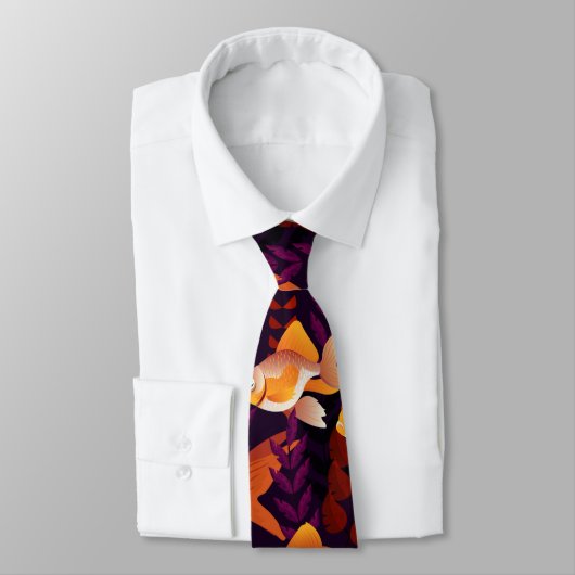Very Cute Goldfish Neck Tie ネクタイ (タイ)