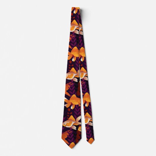 Very Cute Goldfish Neck Tie ネクタイ (正面)