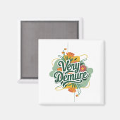 Very Demure Very Mindful Trend Demure & Mindful マグネット (正面/裏面)