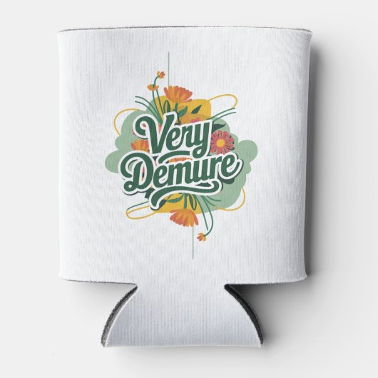 Very Demure Very Mindful Trend Demure & Mindful 缶クーラー (正面)