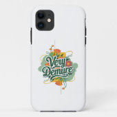 Very Demure Very Mindful Trend Demure & Mindful Case-Mate iPhoneケース (裏面)