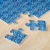 Very Hard Blue Diamonds Jigsaw Puzzle ジグソーパズル (側面)