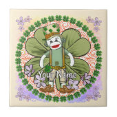 Very Irish Sock Monkey タイル (正面)