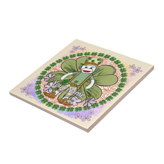 Very Irish Sock Monkey タイル (側面)