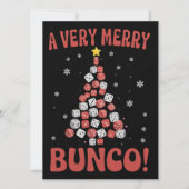 Very Merry Bunco Christmas Tree Dice Game Night シーズンカード (正面)