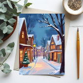 Very Merry Christmas Town シーズンポストカード