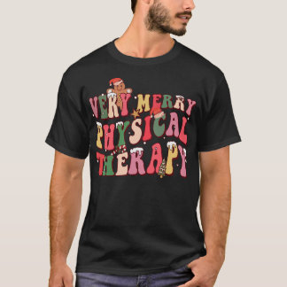 Very Merry Physical Therapy Physical Therapist Tシャツ