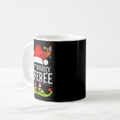 Very Merry X-mas Referee Matching Christmas コーヒーマグカップ (正面左)