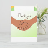 Very nice design for  サンキューカード (スタンド正面)