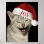 Very Santa おもしろい Cat Laugh Photo Christmas ポスター<br><div class="desc">サンタ猫のメリー笑い写真の魅力的クリスマスのポスターでおもしろいあなたの休日の季節を明るく。大きな笑わされるスマイルにサンタ帽をかぶった可愛い猫が登場するデコ作品。猫を愛する友人にtouchのウィムジーを持って帰るか、プレゼントする。このクリスマスに喜びを広めるのに最適！</div>