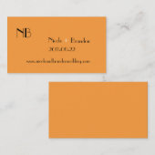 Very Tangerineの結婚Webサイトカード エンクロージャーカード (正面/裏面)