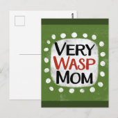 Very Wasp Momはがき ポストカード (正面/裏面)