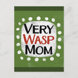 Very Wasp Momはがき ポストカード