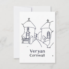 Veryan Roundhouses card サンキューカード
