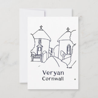 Veryan Roundhouses card サンキューカード