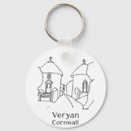 Veryan Roundhouses Keyring キーホルダー