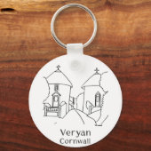 Veryan Roundhouses Keyring キーホルダー (正面)
