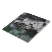 Verzascaの川による円形にされた石の崖 タイル (側面)