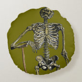 Vesalius: 骨格システム ラウンドクッション (裏面)