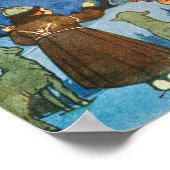 Vesele Vanoce by Zdenek Guth Vintage Christmas ポスター (角)