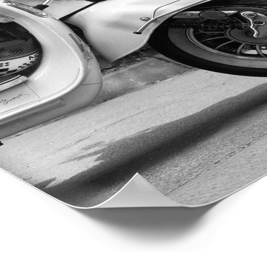 Vespa ポスター (角)