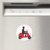 Vespa scooter マグネット (インサイチュ (食洗機))