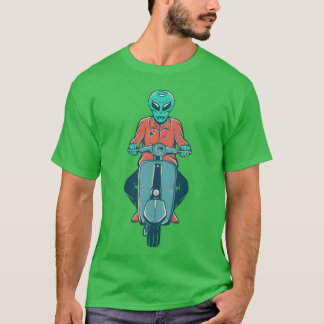 Vespaour in Scape おもしろTシャツ Tシャツ