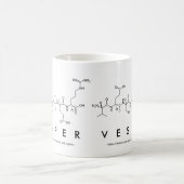 Vesperペプチド名mug コーヒーマグカップ (中央)