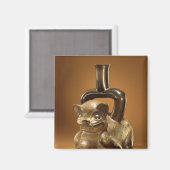 Vessel with puma, Chavin Culture, c.90 BC マグネット (正面/裏面)