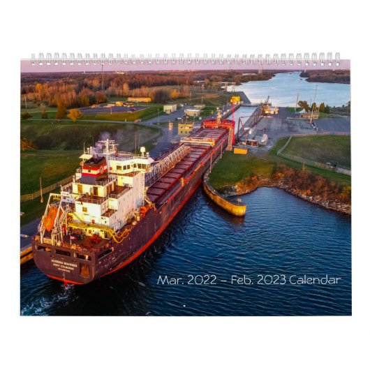 Vessels Calendar: March 2022 - February 2023 カレンダー (カバー)