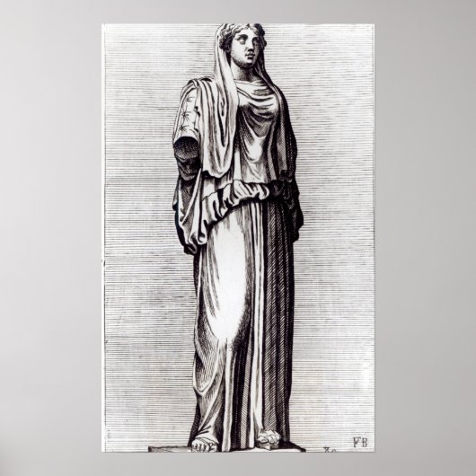 Vestalヴァージン, c.1653 ポスター (正面)