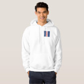 VESTE A CAPUCHE BLANCHEデザインコロラド州 パーカ (正面フル)