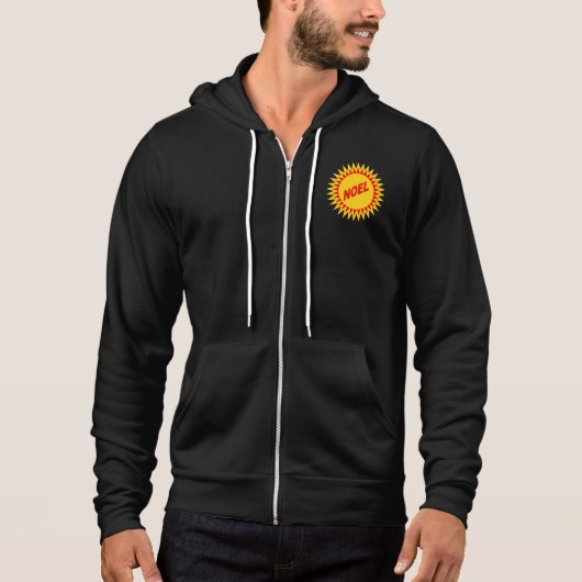 Veste à capuche Canvas noire SOLEIL NOEL パーカ (正面)
