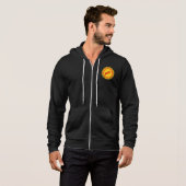 Veste à capuche Canvas noire SOLEIL NOEL パーカ (正面フル)