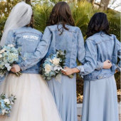 Veste en Jean Mariée Université Collège デニムジャケット