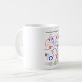 Vestibuloの目の反射VORの目動きは安定します コーヒーマグカップ (正面左)