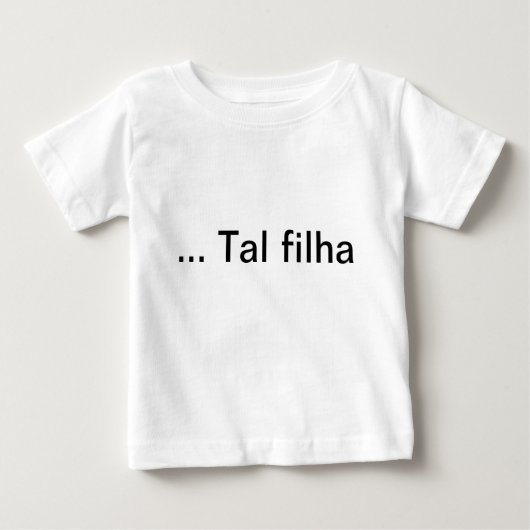 Vestido tal filha ベビーTシャツ (正面)